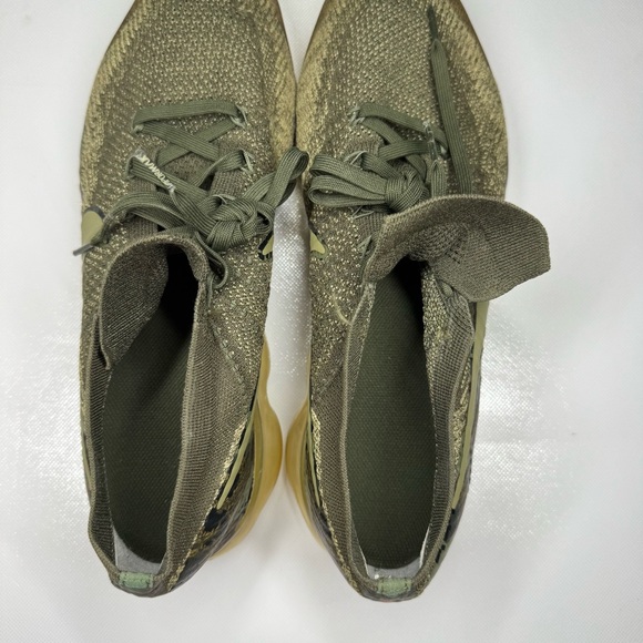 Nike AH8447-201 Air VaporMax Flyknit Olive Green Sneakers Men's Size 11.5 - Picture 10 of 16